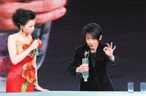 董卿携子共赏刘谦演出，艺术与家庭的奇妙交融之夜