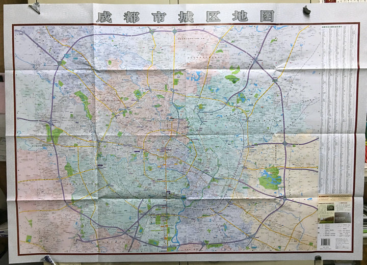 成都市最新地图全图，一张地图背后的温情故事