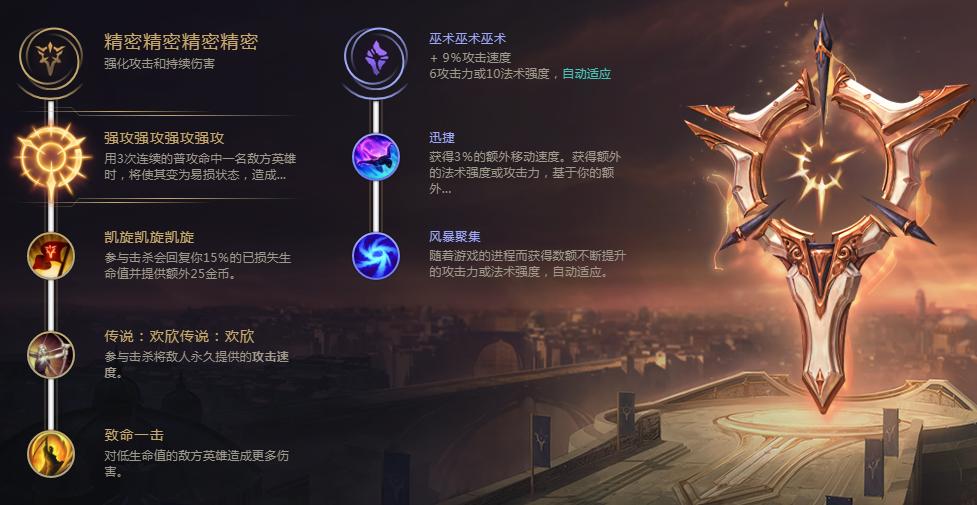 剑圣最新符文详解与攻略
