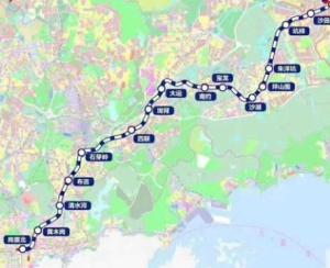 深圳地铁14号线最新线路图，科技脉络连接未来纽带