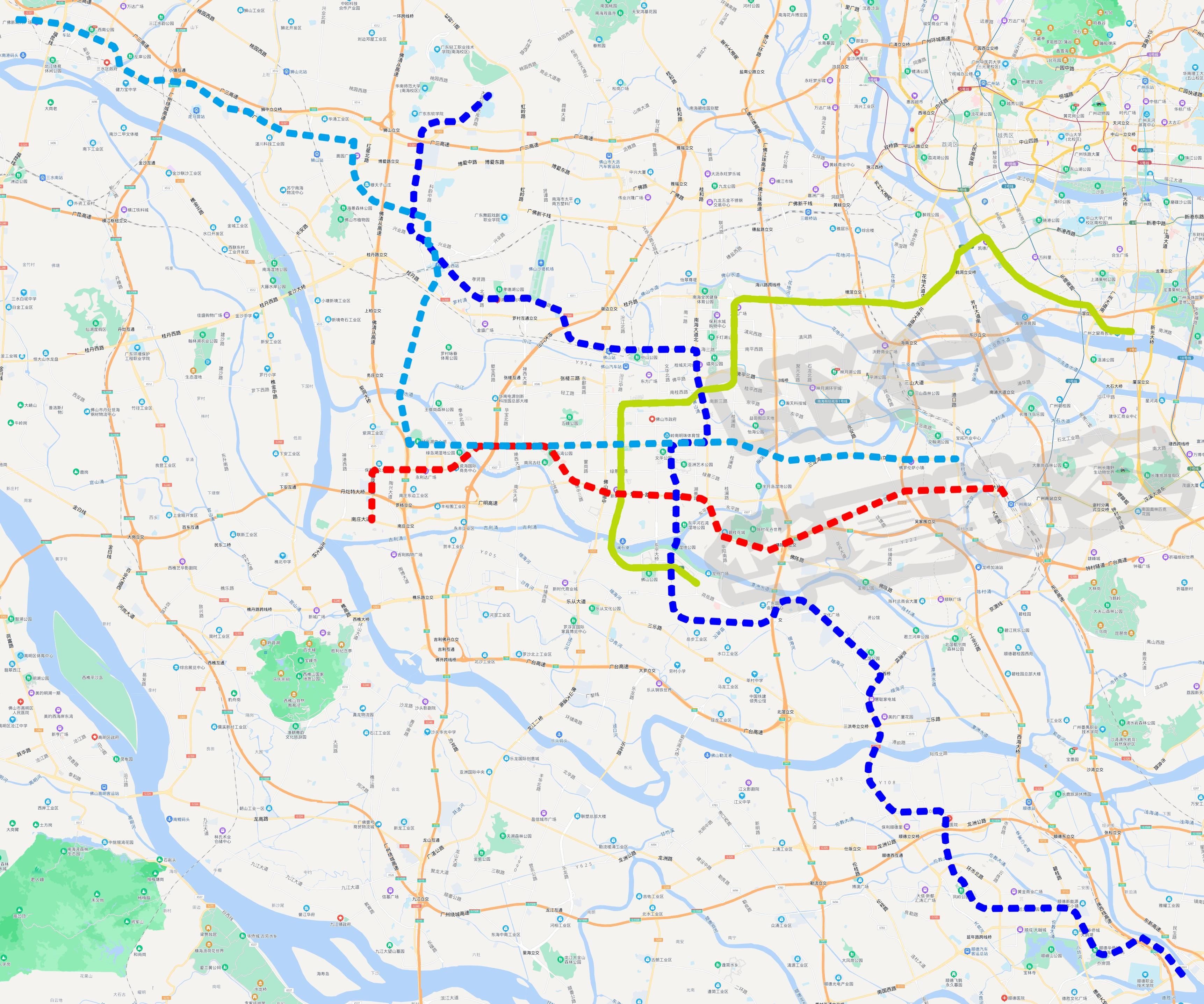 佛山地铁线路图最新版详解，获取与使用指南