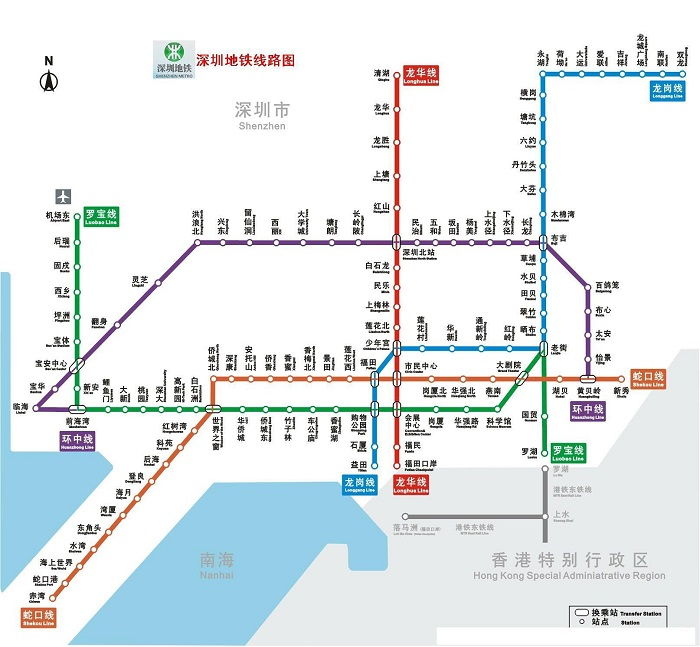 深圳地铁18号线最新线路图，地铁串联友情与家的温馨之路