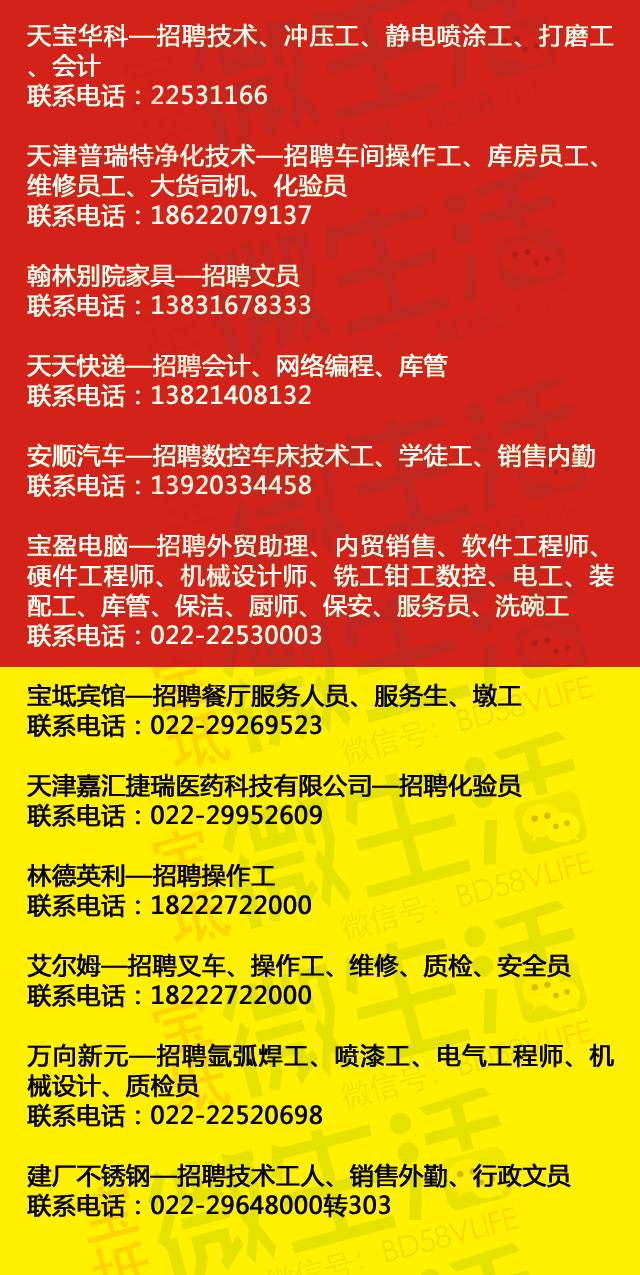 河北最新招聘信息