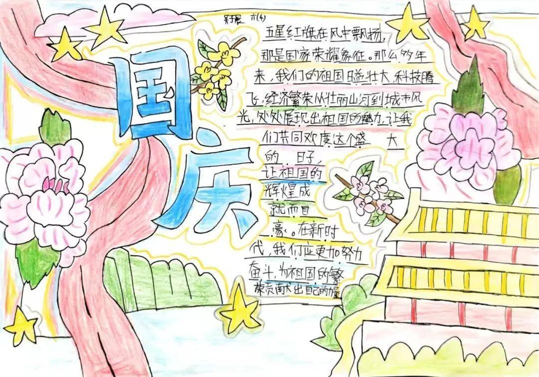 国庆节手抄报图片精选，小巷深处的特色小店探秘之旅