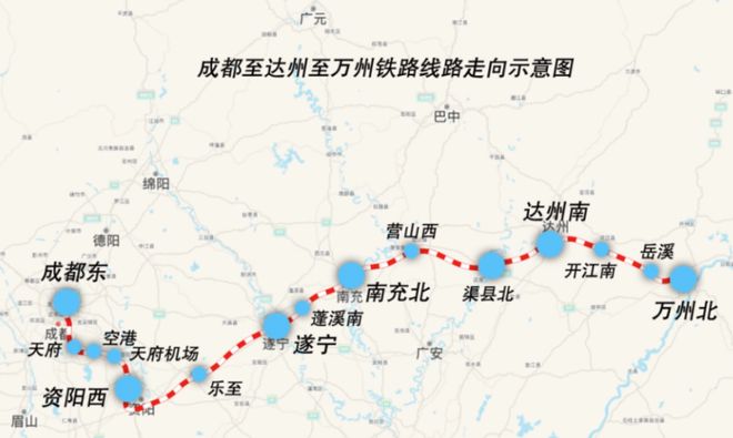 成达万高铁最新线路图揭秘，连接未来的交通脉络